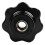 15 Pieces Black Star Grip Knobs, Female Thread Diameter 8mm,  Diameter 40mm 6