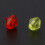 4000 Mixed Bicone Acrylic Tiny Spacers Beads 4X4mm 7