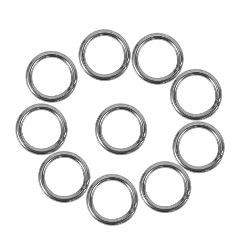 M4 x 30mm Edelstahl Umreifung Geschweisste Runde O-Ringe 20 Stk 1