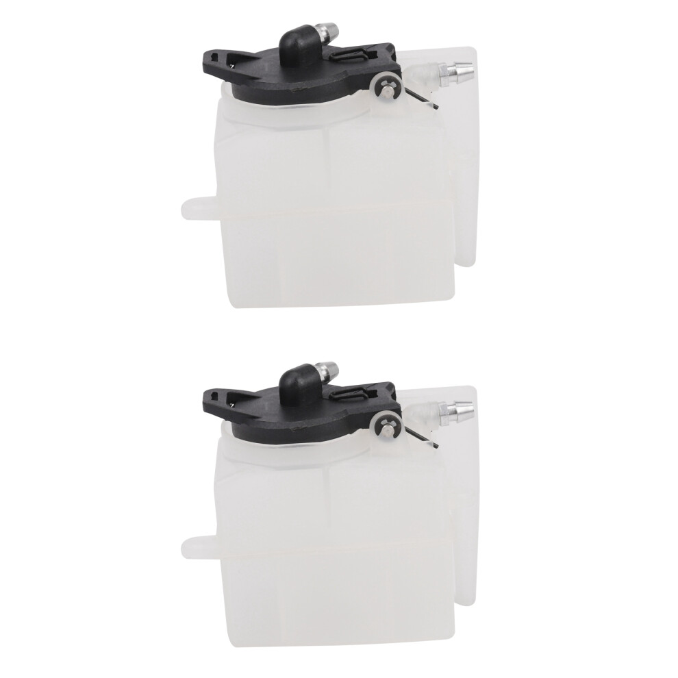2X Rc 02004 Fuel Tank For Hsp 1:10 Nitro -Road Car Buggy Truck White/Black 6032331641243