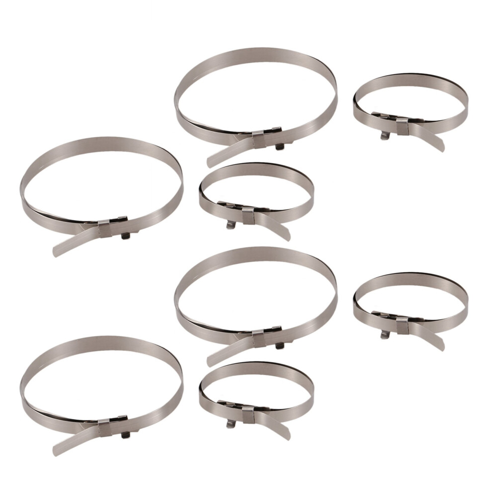 Vehicle Car Constant Velocity Cv Joint Boot Clamp Clip Fastener 8 Pcs 6033957948327