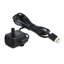 3X Ultra-Quiet Brushless USB Water Pump 5V 70cm Submersible Fountain Aquarium Circulating