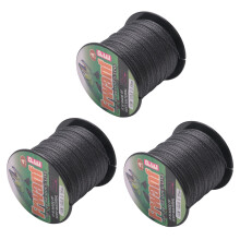 Frwanf 3X 4 Hebra 100M LíNea de Pesca Trenzada de Pe 4 Hebra Super Fuerte Hilo de Multifilamento para Carpa de Pesca 100Lb