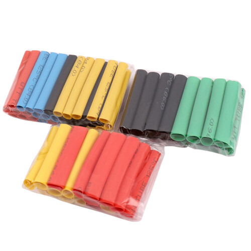 656Pcs Auto Elektrokabel Schrumpfschlauch SchläUche Wrap Sleeve Sortiment 2