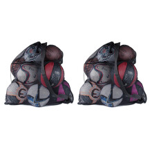 2X Large-Capacity Outdoor Sports Bag Football Basketball Bag Sports Storage Net Backpack Multi-Function (30X40Inch)