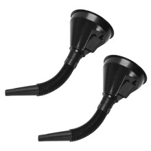2X Filtro Imbuto Serbatoio di Ispessimento E Imbuto Filtro Benzina Moto