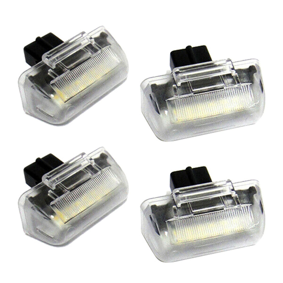 4X Led Licence Number Plate For Transit Tourneo Mk5 Mk6 Mk7 1995-14 Light/White 6031507585961