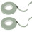 2X AFC Thermal Insualtion Silicone Bonding Rubber Tape pour LCD Module Flexible Board 1