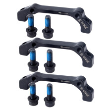 3X Disc Brake Caliper Mount Adapter Is/Post Front 180mm Rear 160mm for Mtb