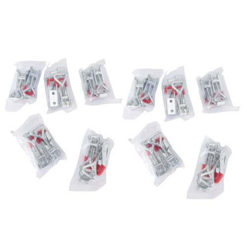 20 Pack Adjustable Toggle  Clamp 150Kg Holding Capacity, 4001 Heavy Duty Quick Release Pull  Toggle Clamp