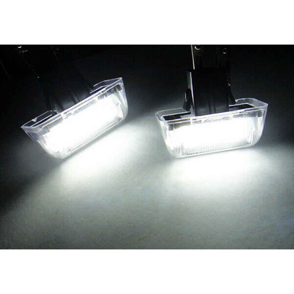 4X Led Licence Number Plate For Transit Tourneo Mk5 Mk6 Mk7 1995-14 Light/White 6032211711639