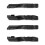 for  Journey 2009-2017 4Pcs Front Bumper-Support Bracket Left & Right Side 5178410AD 5178411AD 1