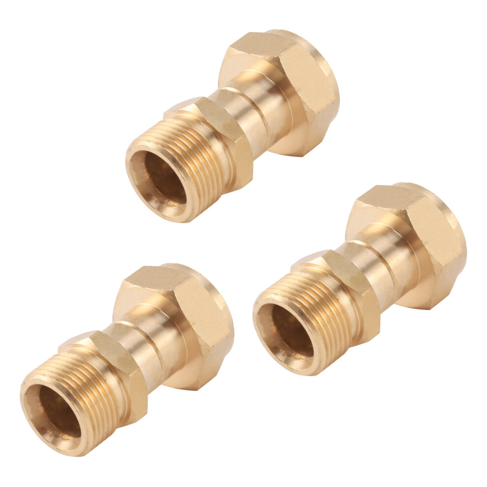 3X Pressure Washer Swivel Joint, Kink Free Gun To Hose Fitting, Anti Twist Metric M22 14Mm Connection, 3000 Psi 6031758394749