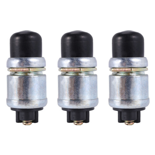 3X Heavy Duty Engine Start Push Button Heavy-Duty Momentary Start  12V   Push Button (50 Amps)