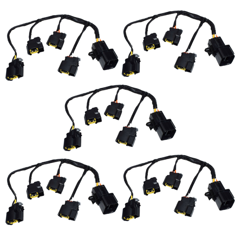 5X Ignition Coil Cable Plug Wire Harness For Rio Soul Ceed Cerato Spectra Forte Rondo Accent 1.6L 4712984163379
