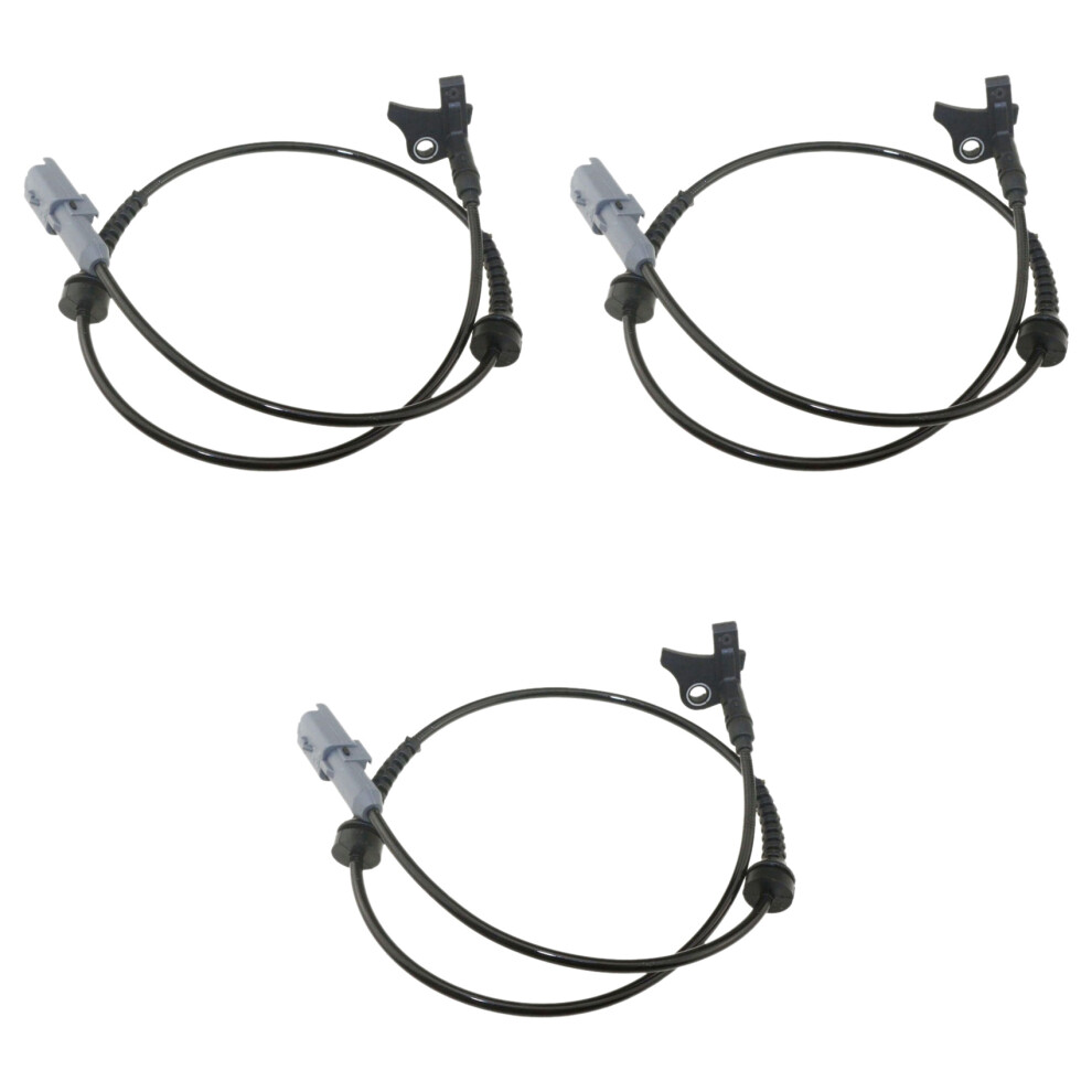 3X For 307 308 408 3008 C4l Back Wheel Speed Sensor Front & Rear Abs Speed Sensor Abs Sensor 9811802580 Black 6032093781225