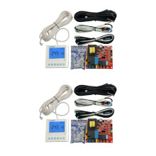 2X LILYTECH ZL-R200A,Universal,Air Source Heat Pump Water Heater Controller, Pump Air to Hot Water Heating Controller