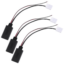 3X Audio Adapter Cable for Mcd Rns 510 Rcd 200 210 310 500 510 Delta 6 Car Electronics Accessories