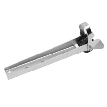 Rouleau d'ancre pour bateau, construction en acier inoxydable poli miroir pour un enroulement fluide et robuste, conception universelle, longue