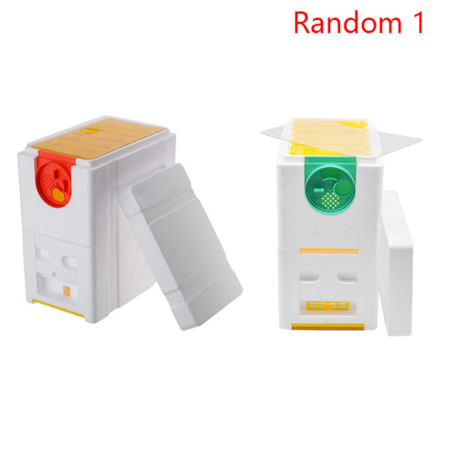2X Honey Beehive Frames Beekeeping Box Bee Hive King Pollination Box Bee Mating Copulation Box Beekeeping Equipment 1