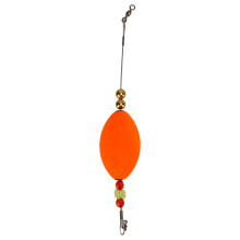 Red Fish Cork Float Fishing Bobber, High Sensitivity, Deepwater, Orange