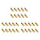 Right Angle Spade Fork & Binding Post - 4mm Banana Plug Socket - Spade Fork Connector for Speaker & Power & Amp(30 Pack) 1