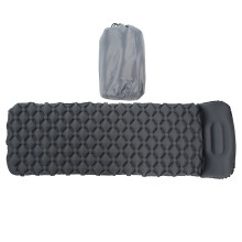 Innovative Camping Comfort: TruAire Inflatable Pad, Quick Inflate Deflate, Ergonomic Support For All Your Adventures