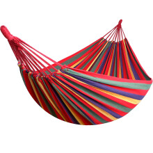 Mejora tu experiencia de descanso: Hamaca de tela cómoda, diseño antivuelco para un soporte inigualable, hamaca portátil para uso en interiores y
