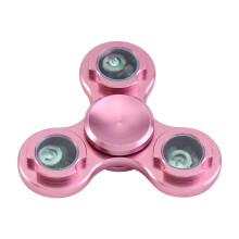 LED Light Fidget Spinner Toy, Stress Reduction and Anxiety Relief Hand Spinner with Safe and Sturdy Material, Easy to Play and Carry LED Display Toy