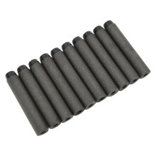 EVA Foam Darts Refill Set, Black, 73mm, 267g, Safe Kids Toy