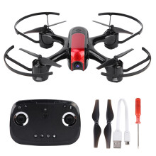 Drone quadricóptero com controle remoto para crianças e iniciantes, com operação intuitiva, função de flip 3D e transmissão de vídeo em tempo