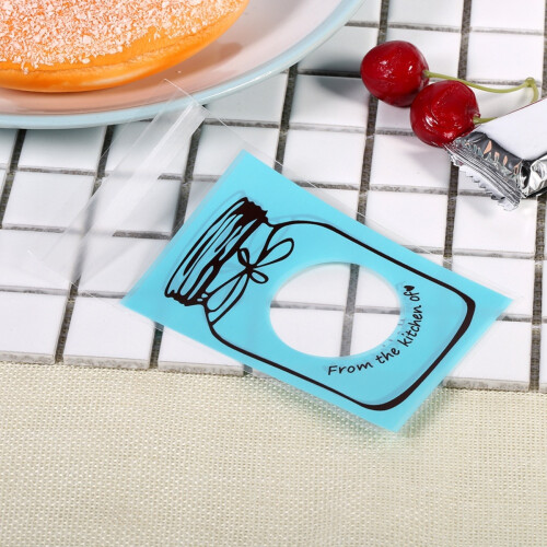 Sacos para armazenar lanches e doces, feitos de plástico de qualidade alimentar e ecológicos, com estampas fofas e multiuso. 1