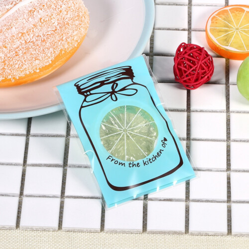 Sacos para armazenar lanches e doces, feitos de plástico de qualidade alimentar e ecológicos, com estampas fofas e multiuso. 2