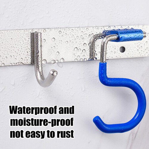 Οργάνωση σφουγγαρίστρας τοίχου, βάση αποθήκευσης σκούπας εξοικονόμησης χώρου, 2