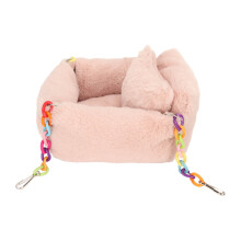 Meerschweinchenbett, weiche Hamsterhängematte, warme Chinchilla-Hängematte, bezauberndes Hamsterbett, gemütliches Winter-Kaninchenzubehör,