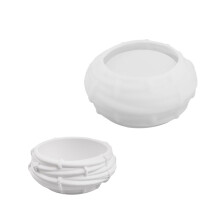 Silikon-Kerzenhalter-Formen, Vogelnest-Form,-L