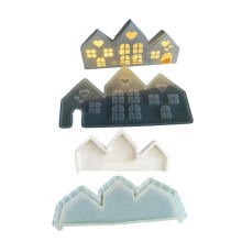 Moules en Silicone en forme de maison, moules-Style 2