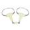 Professional Snaffle Bit with Apple Flavor Rubber for Effective Training 9