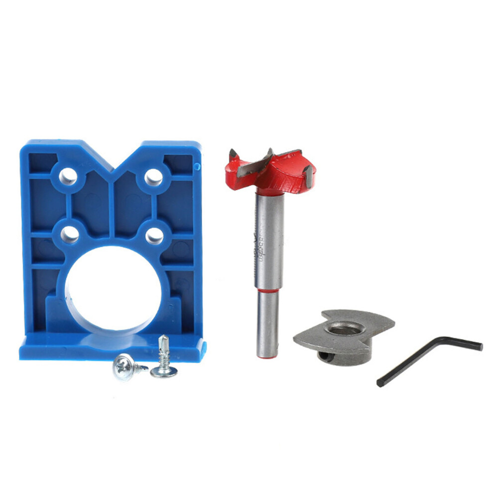 35Mm Hinge Jig Kit With 8Mm Shank And Carbide Drill Guide For Cabinets 4911371127608