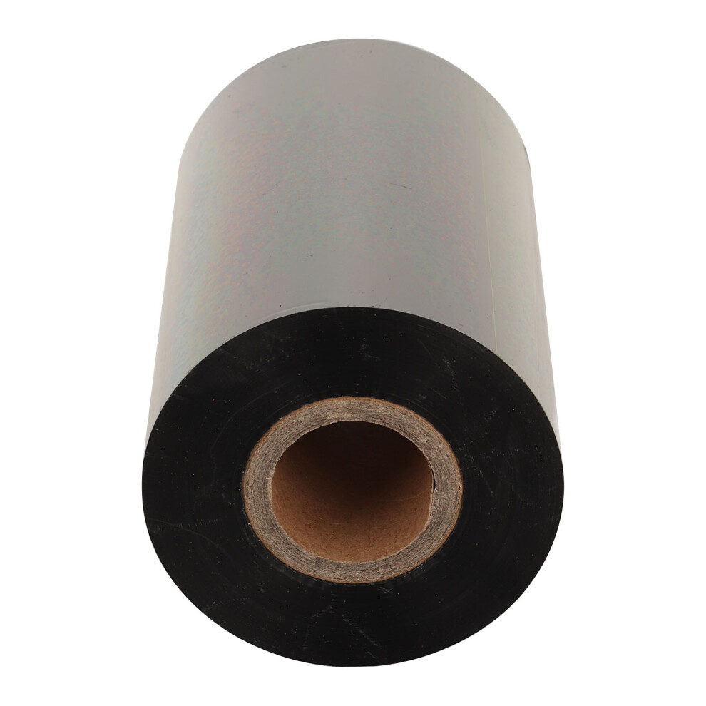 Thermal Transfer Wax Ribbon 110Mm X 300M - For Label Printing Black 4341371128778