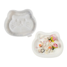 Cats Shaped Silicone Tray Mold Jewelry Holder Mold Home