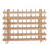 Eco-Friendly Wooden Thread Rack 60 Spools Foldable Beechwood Organizer 2
