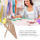 Eco-Friendly Wooden Thread Rack 60 Spools Foldable Beechwood Organizer 3