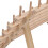 Eco-Friendly Wooden Thread Rack 60 Spools Foldable Beechwood Organizer 7