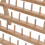 Eco-Friendly Wooden Thread Rack 60 Spools Foldable Beechwood Organizer 9
