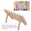 Eco-Friendly Wooden Thread Rack 60 Spools Foldable Beechwood Organizer 11