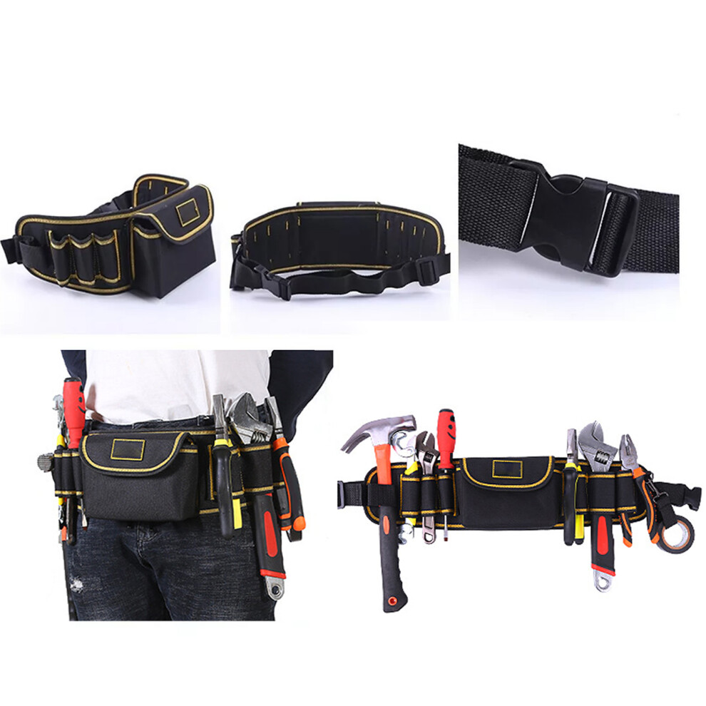 Multi-Pocket Waterproof Oxford Cloth Repair Tool Waist Bag, 52Cm X 13Cm 4621371127972