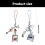 Cuteness Fish Themed Beaded Phone Accessory Comfortable-Red 4