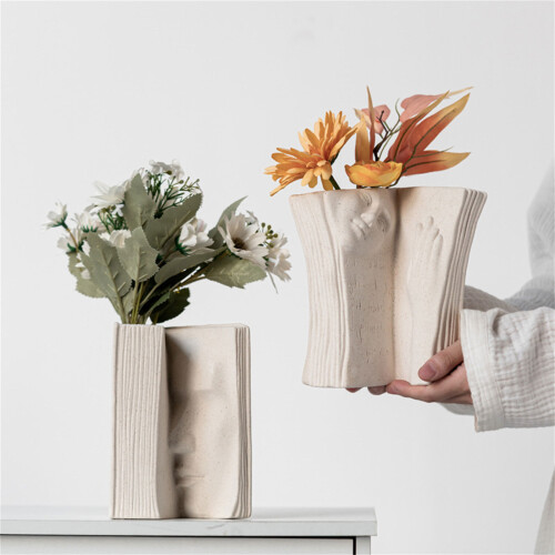 Silikon-Blumenvasen-Formen, Buchform, Blumentopf-Formen, 1