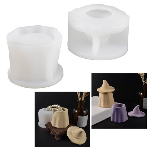 Home Decorative Moulds Wizard Hat Silicone Molds Set Suitable 1